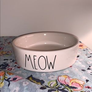 Rae Dunn MEOW cat dish